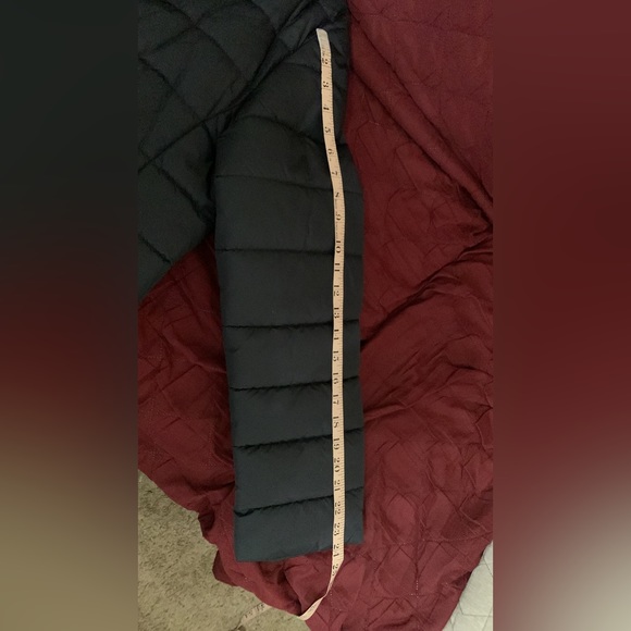 Black polyester coat - Picture 7 of 8